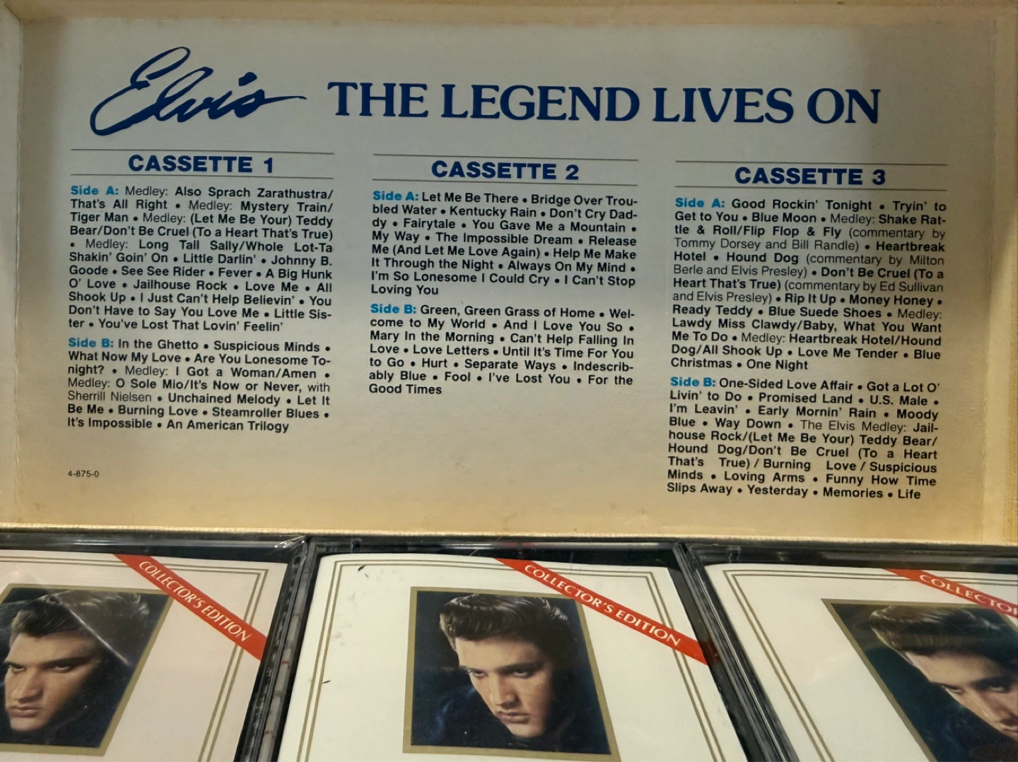 Elvis Presley Collector Cassettes NIB - photo 2