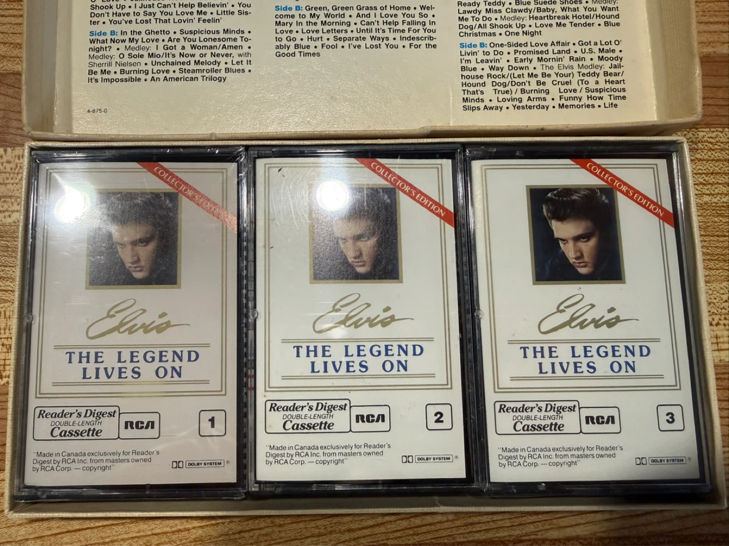 Elvis Presley Collector Cassettes NIB - photo 3