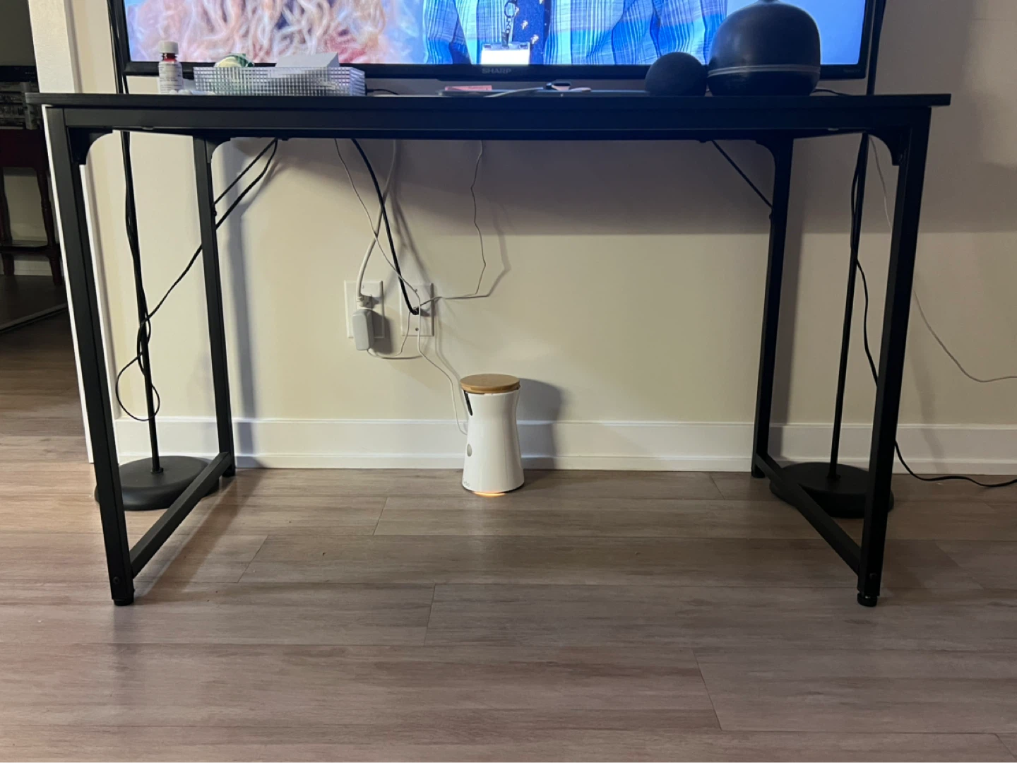 Foxemart 48 Inch Computer Desk - Black - photo 2
