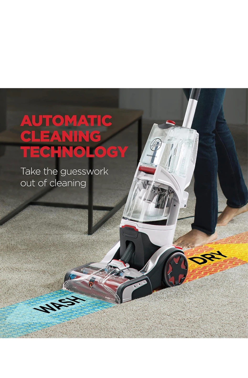 Hoover SmartWash Automatic Carpet Cleaner - photo 4