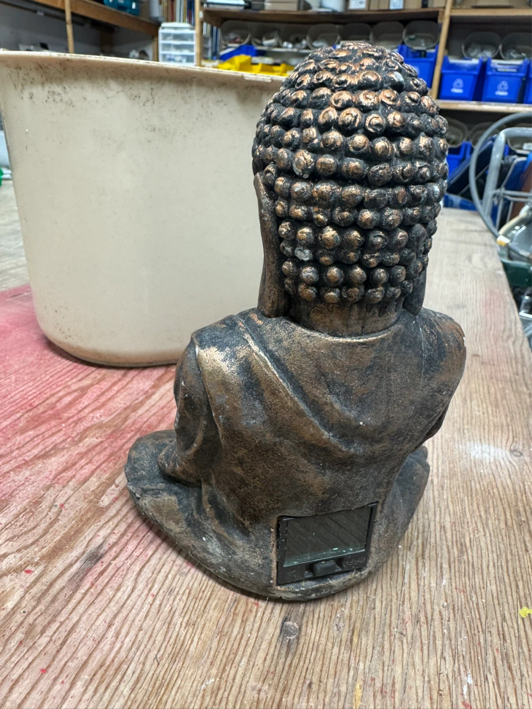 Buddha Tealight Holder Statue - photo 2