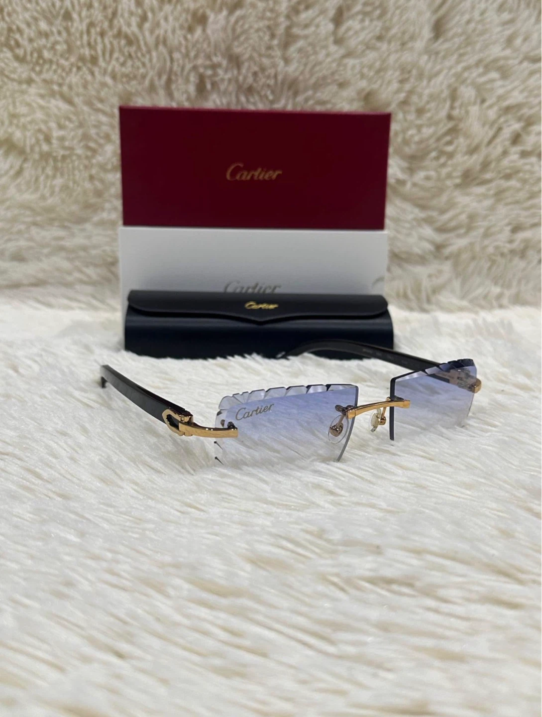 Cartier Rimless Sunglasses