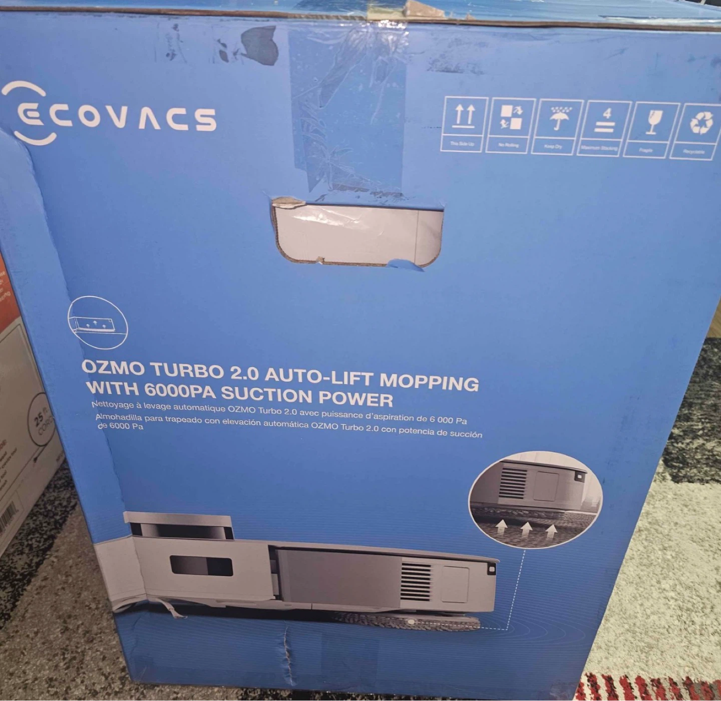 ECOVACS DEEBOT TEO OMNI Vacuum and Mop Robot - photo 3