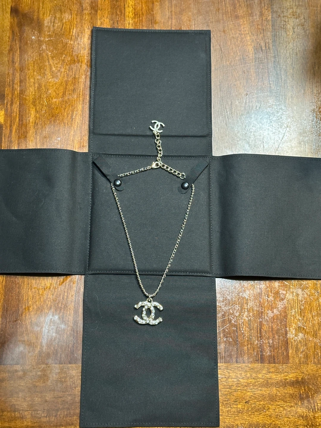 Chanel CC Logo Necklace
