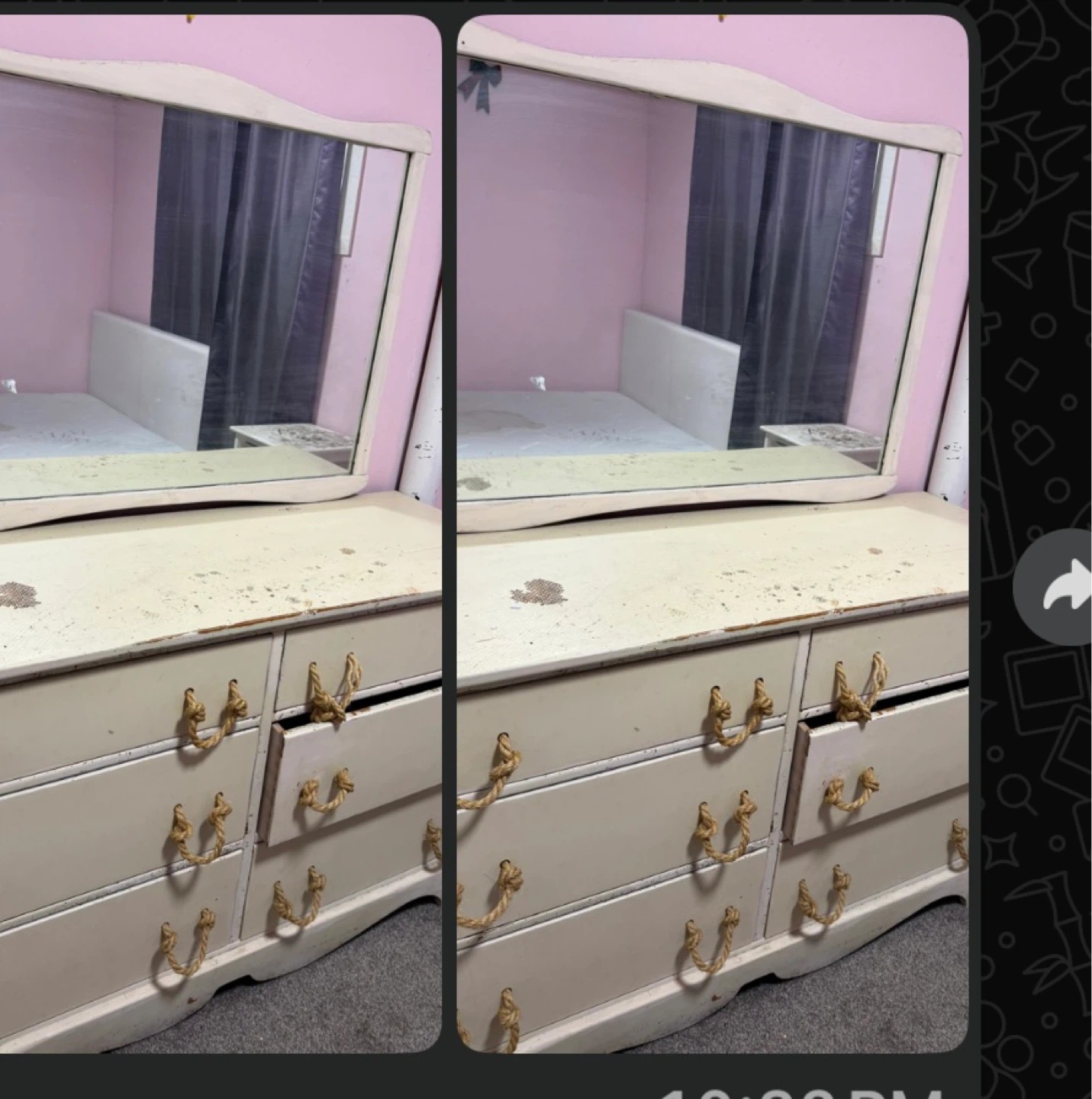 Vintage Dresser with Mirror