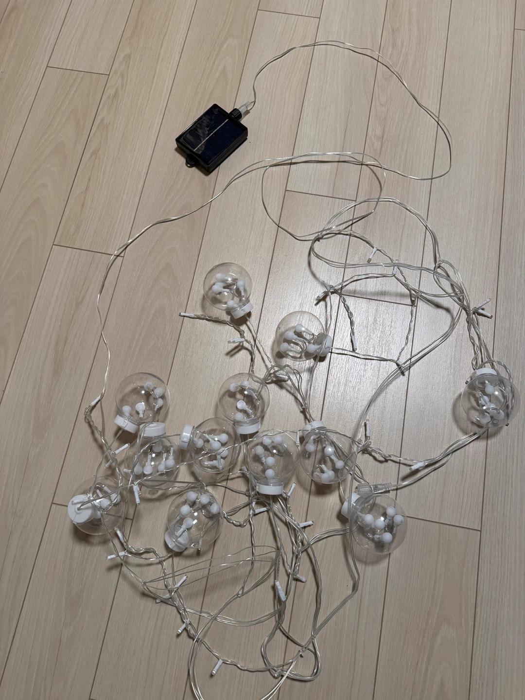 Solar Powered String Lights with Orb Covers - photo 5