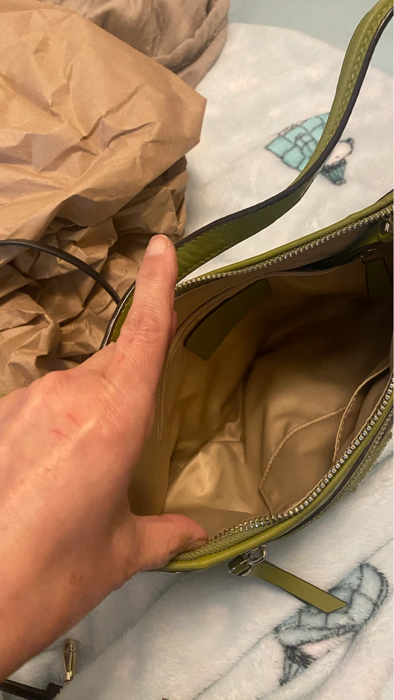 Coach Green Leather Shoulder Bag - photo 4