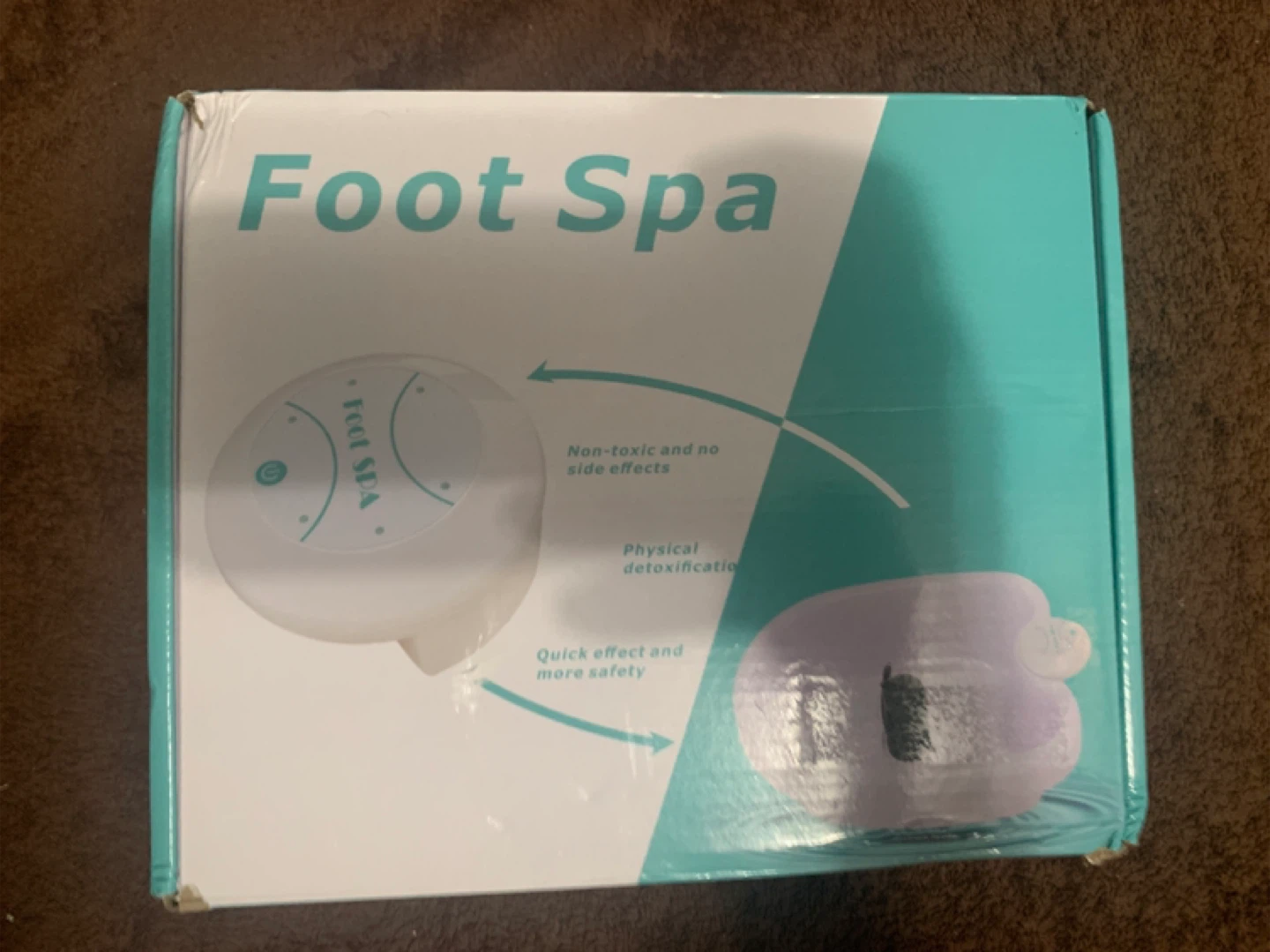 Foot Spa Bath Detox Machine Adjustable Relaxes Feet Stress