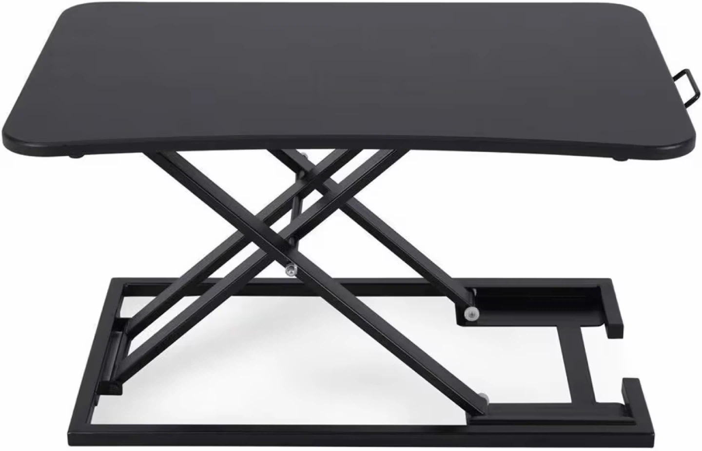 Black Adjustable Standing Desk Converter - photo 5