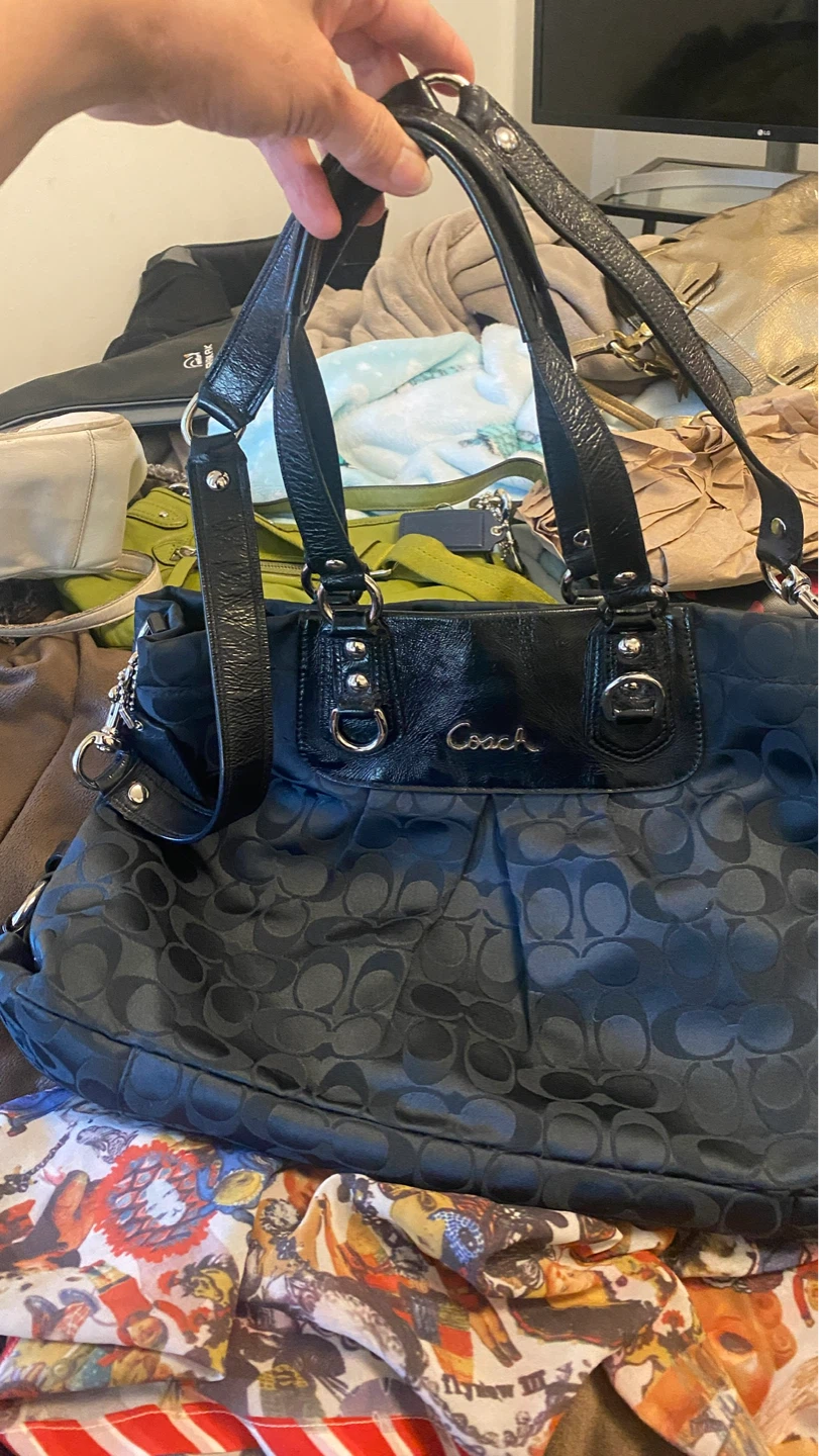 Coach Black Signature C Tote Bag - photo 3