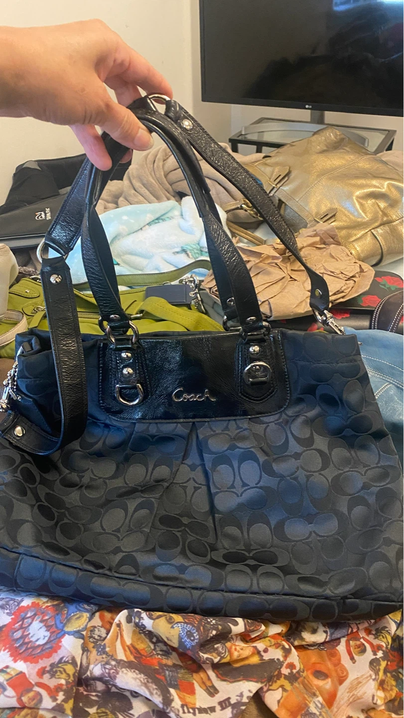 Coach Black Signature C Tote Bag - photo 5