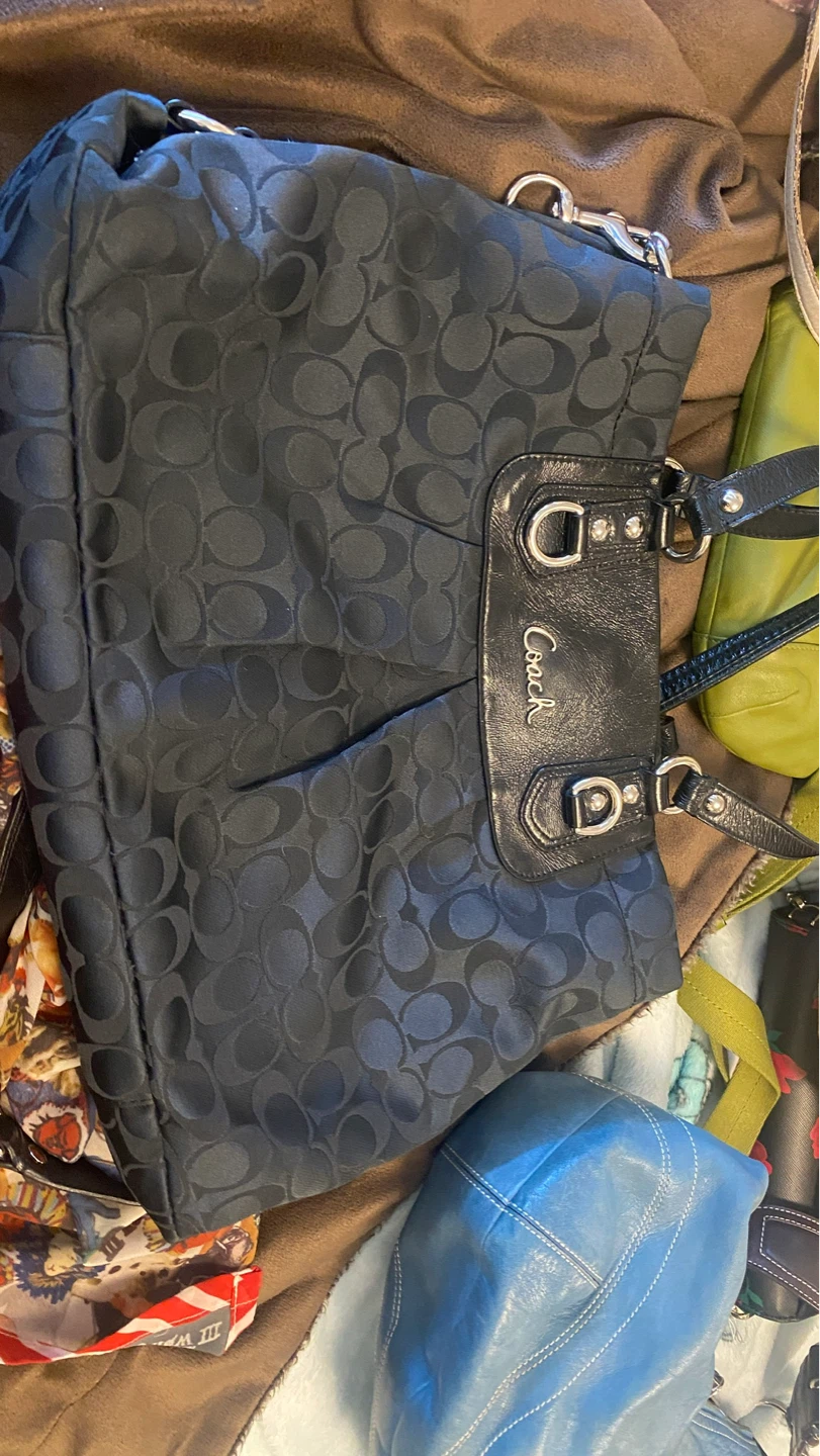 Coach Black Signature C Tote Bag - photo 2