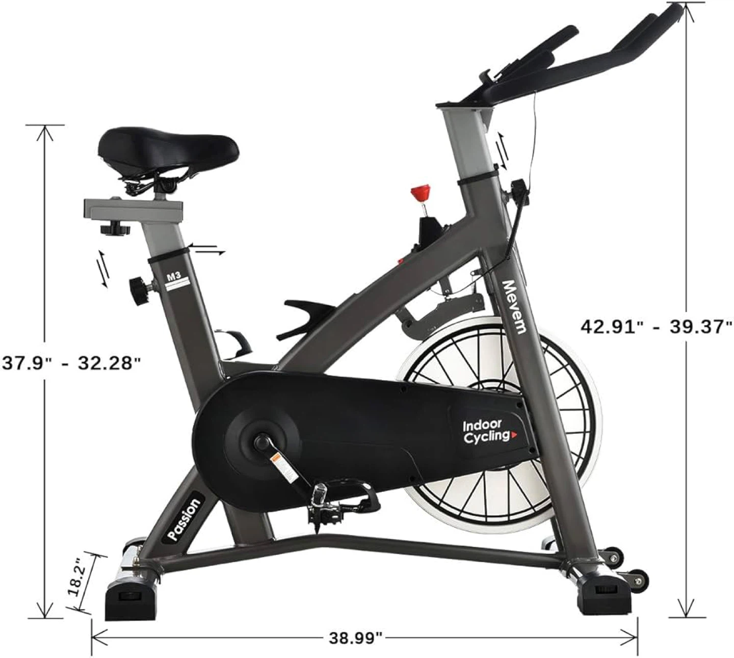 Mevem M3 Indoor Cycling Bike - photo 2