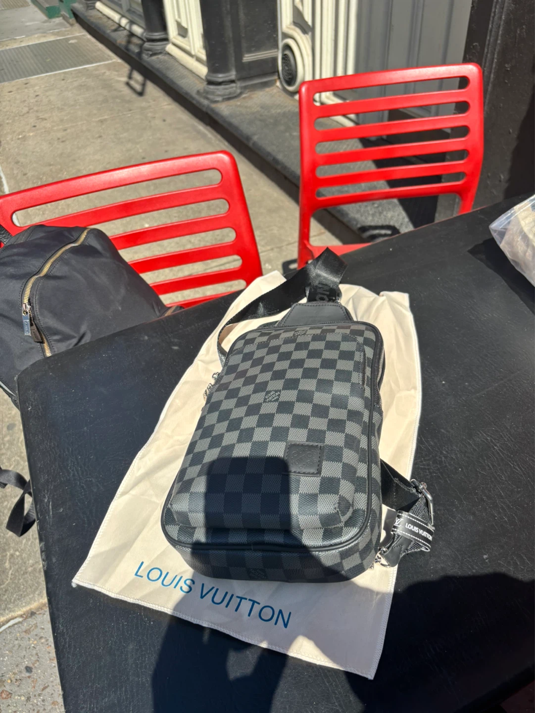 Louis Vuitton Damier Graphite Sling Bag - photo 3