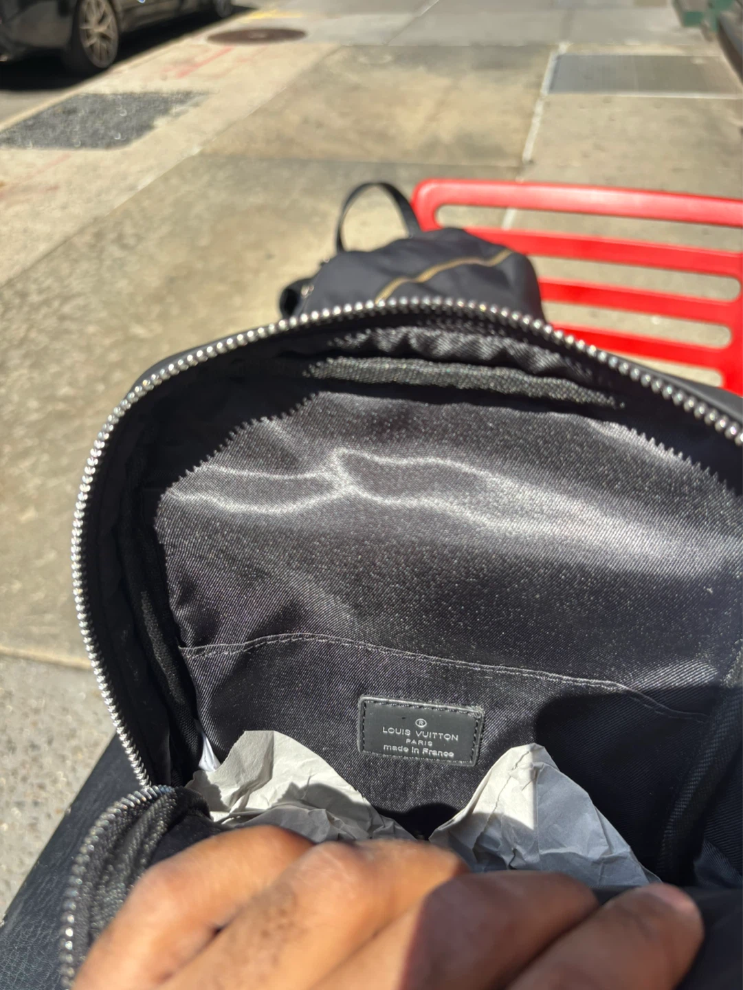 Louis Vuitton Damier Graphite Sling Bag