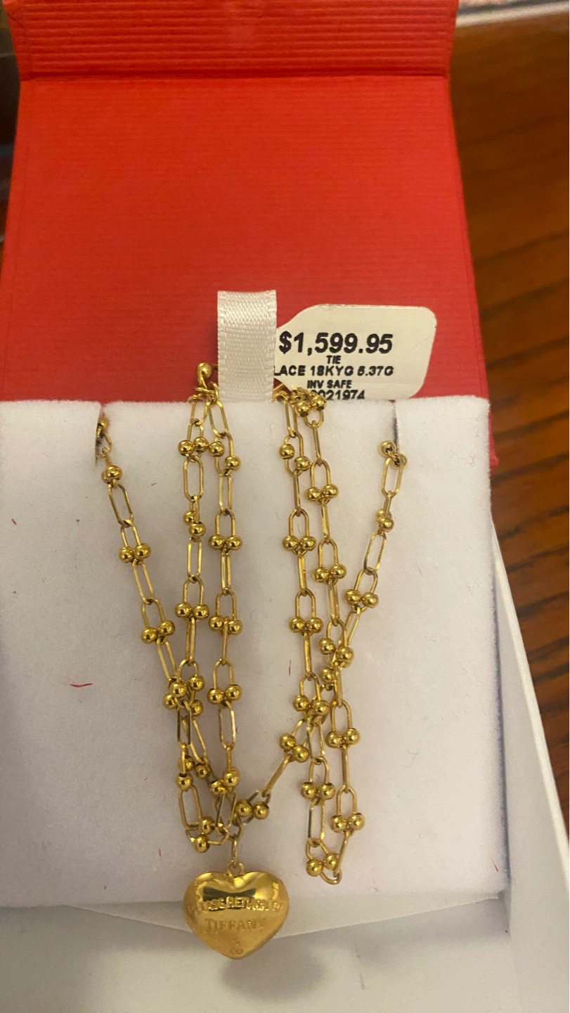 Tiffany & Co. "Return to Tiffany" Heart Charm Necklace - photo 4