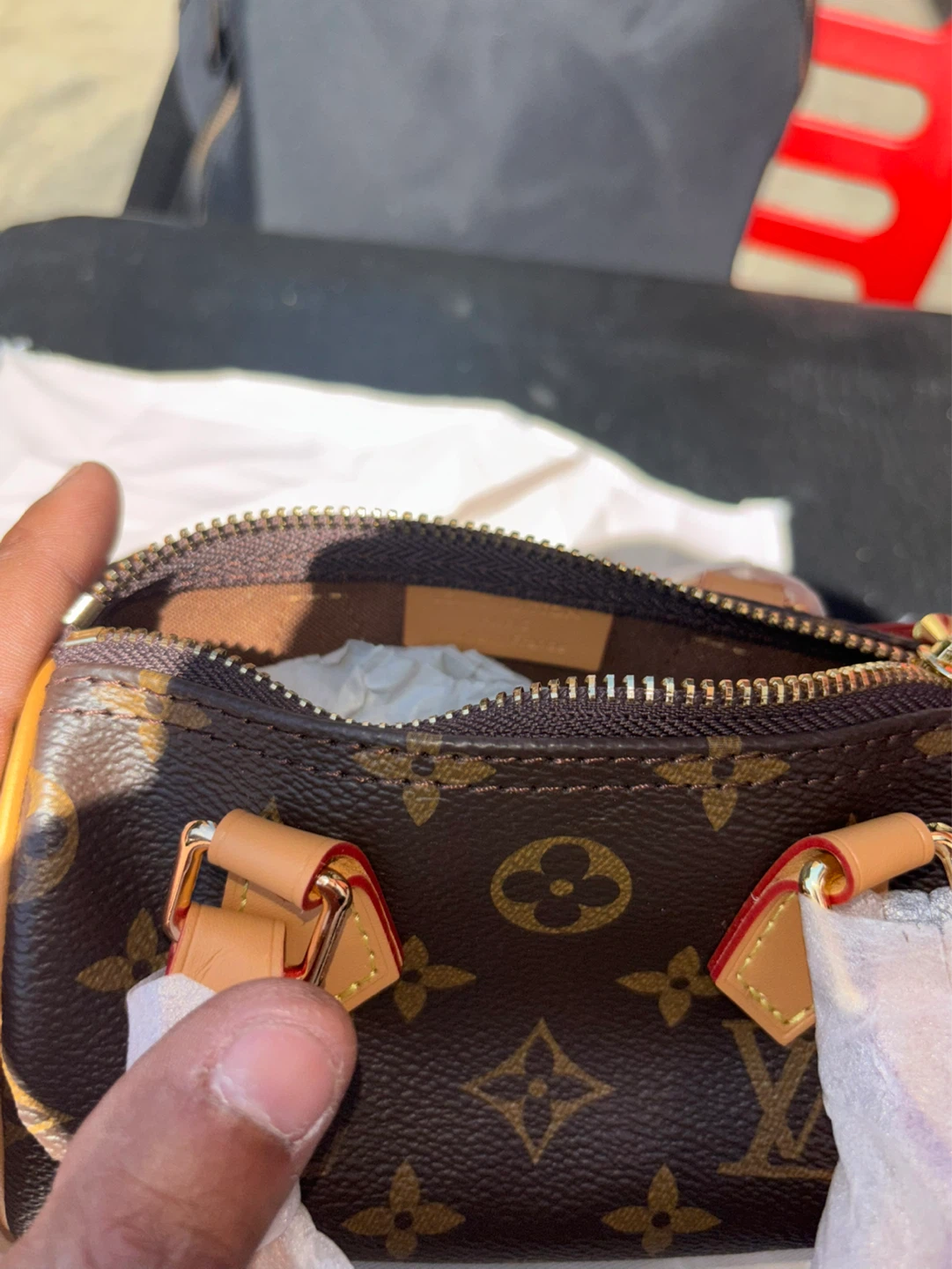 Louis Vuitton Speedy Nano Monogram Bag - photo 4