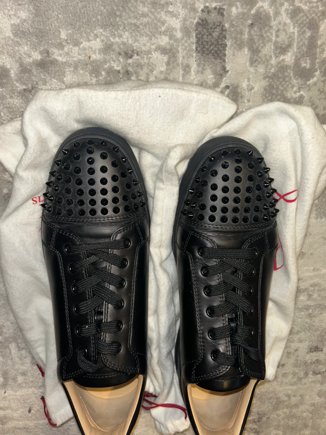 Christian Louboutin Junior Spike Sneakers