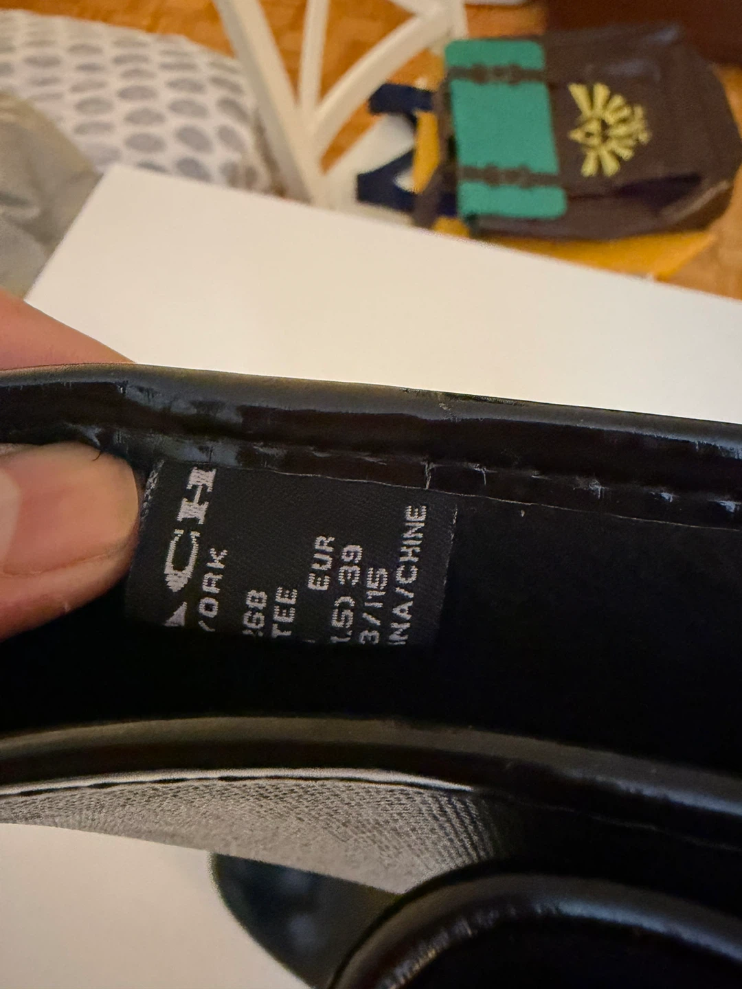 Coach Black Monogram Rain Boots Size eur 39 - photo 4
