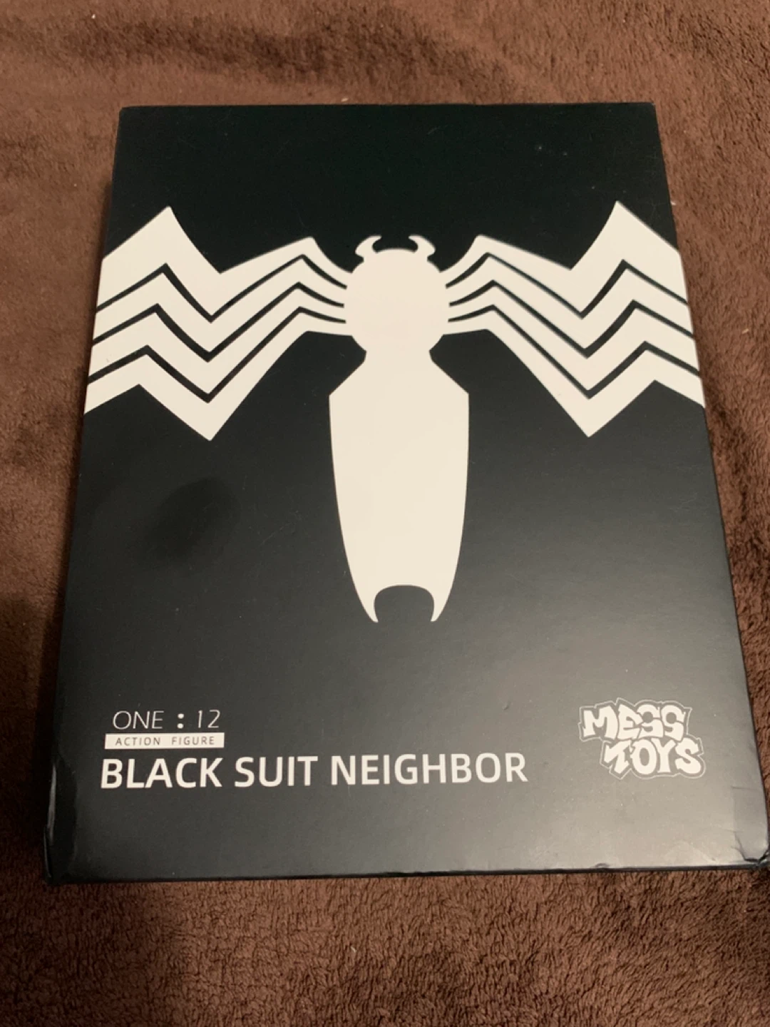 Mess Toys Black Suit Neighbor Symbiote Spider-Man 1/12 Scale