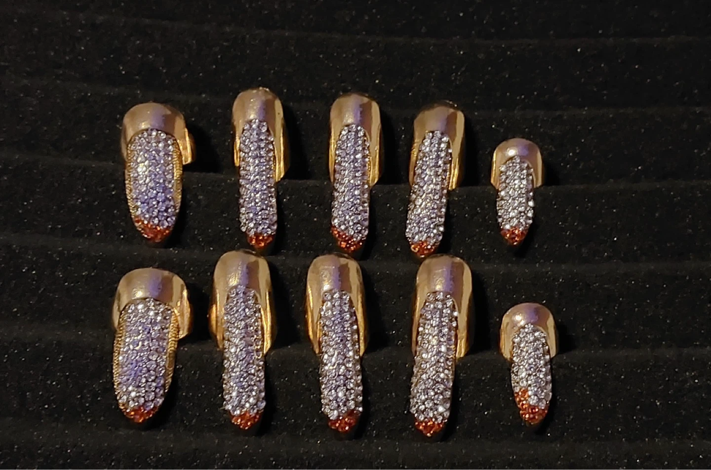 💎🔥 Luxury Statement Nail Rings