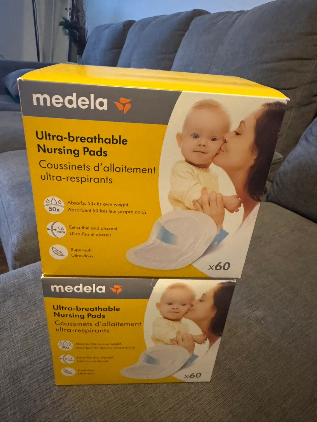 Medela Ultra-breathable Nursing Pads (120 Count)