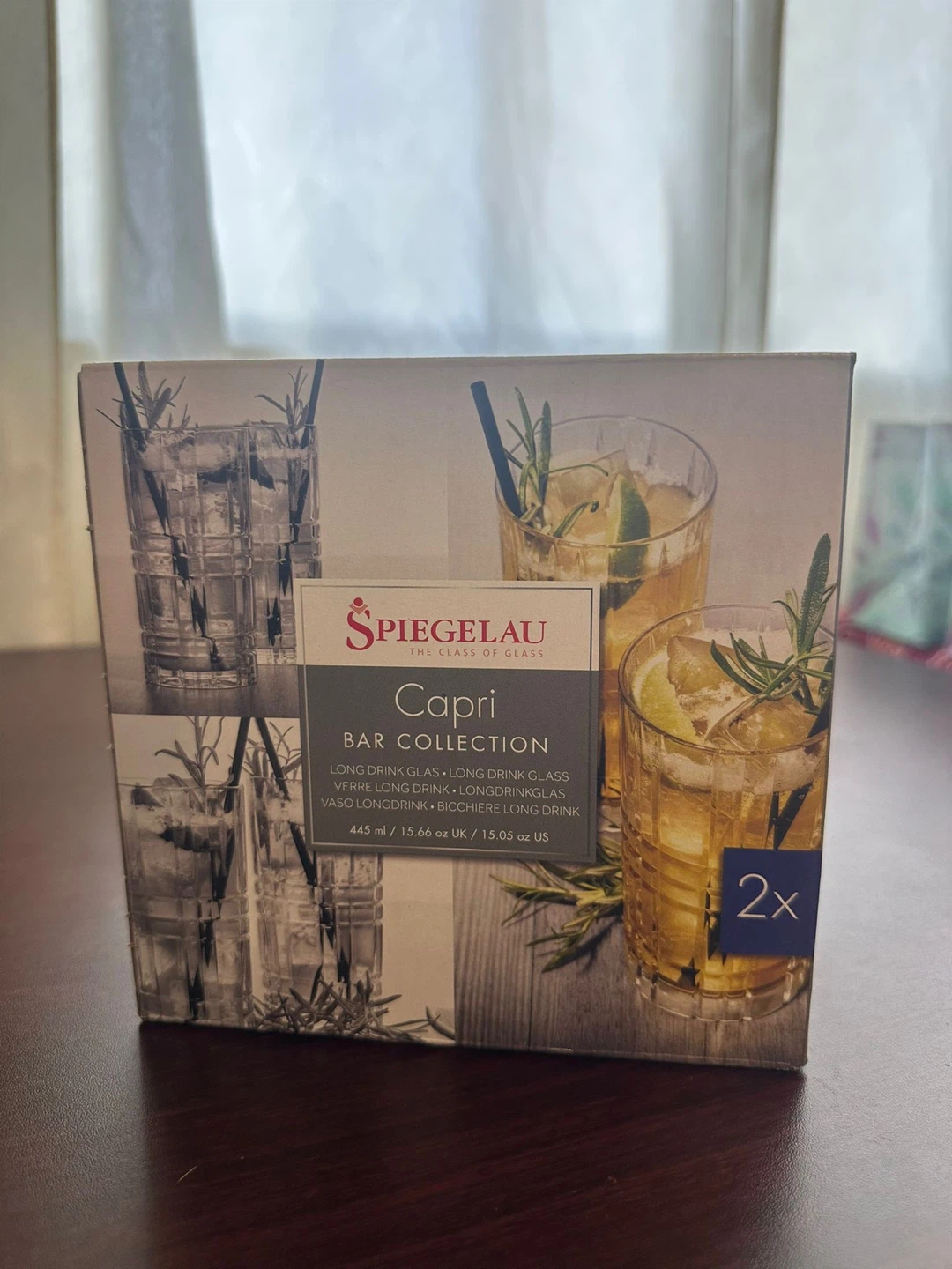 Spiegelau Capri Bar Collection Long Drink Glasses (Set of 2)