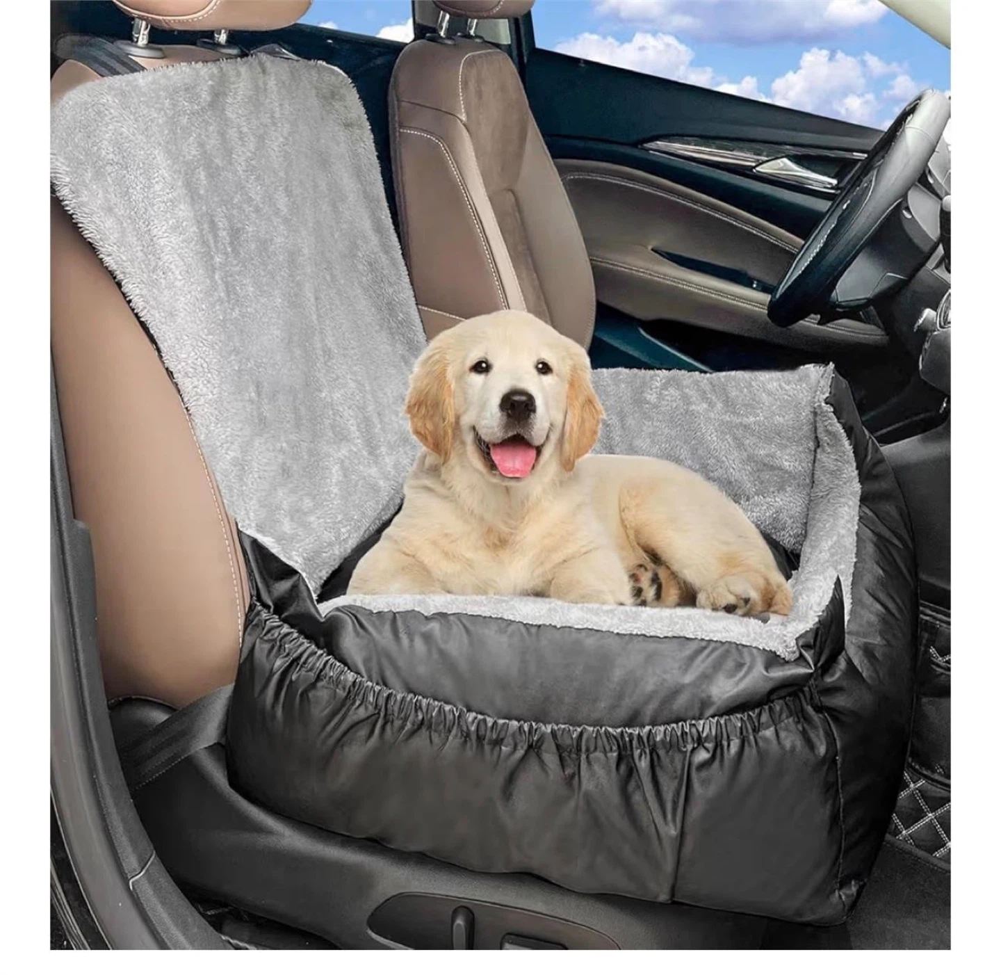 Dog Car Seat for Small Mid Dogs Under