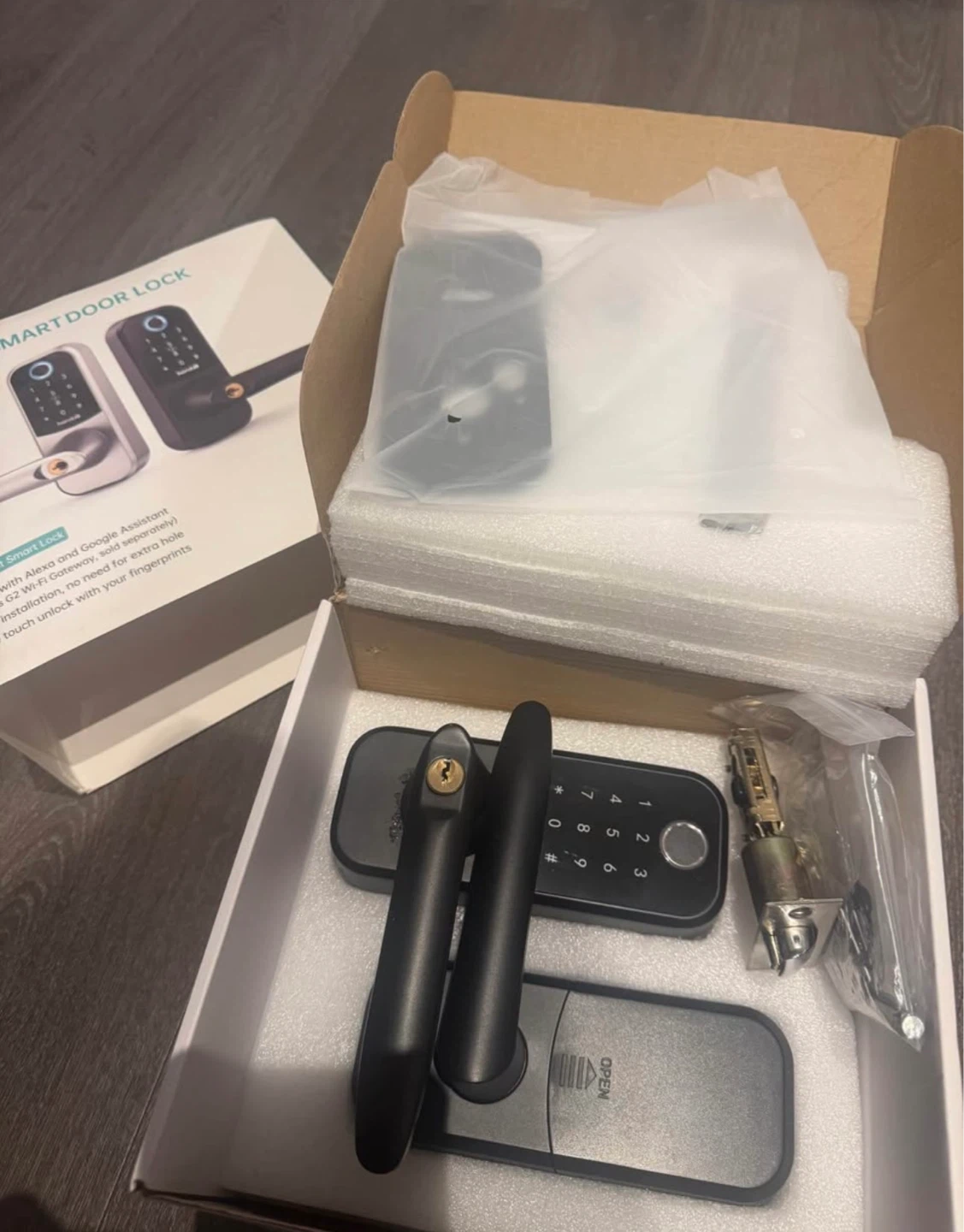 Hornbill Smart Door Lock - Fingerprint, Keypad, App Compatible - photo 2