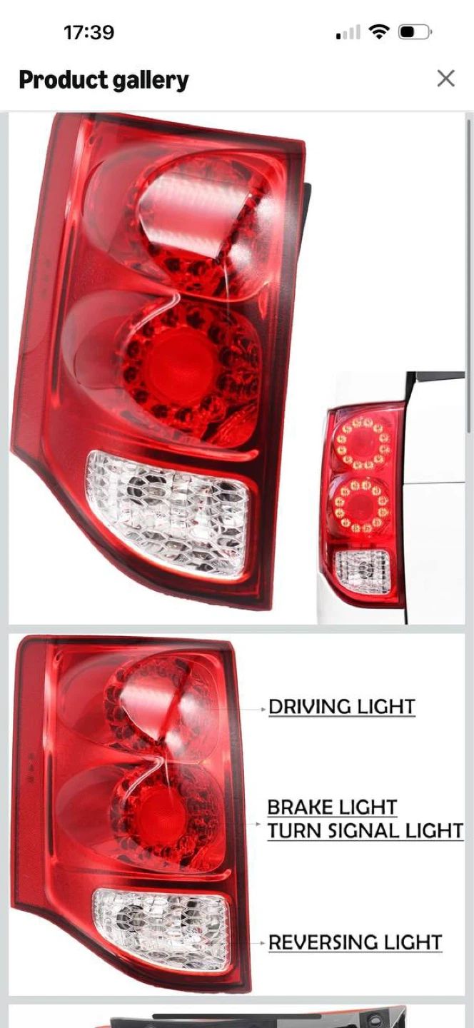 DODGE GRAND CARAVAN TAIL LIGHT LEFT SIDE 2011–2020 🔥 - photo 2