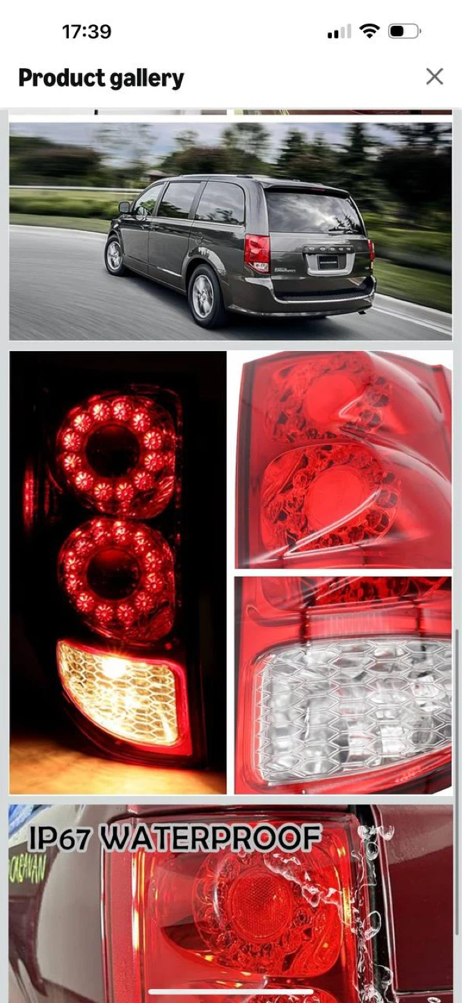 DODGE GRAND CARAVAN TAIL LIGHT LEFT SIDE 2011–2020 🔥 - photo 4