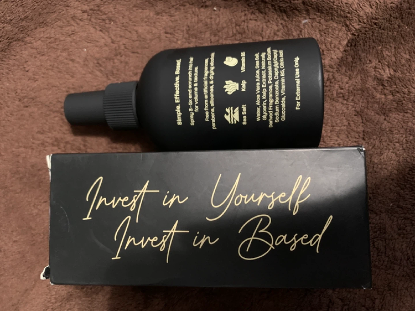 New Open Box BASED Sea Salt Spray 6.8fl Oz - 200ml - photo 2