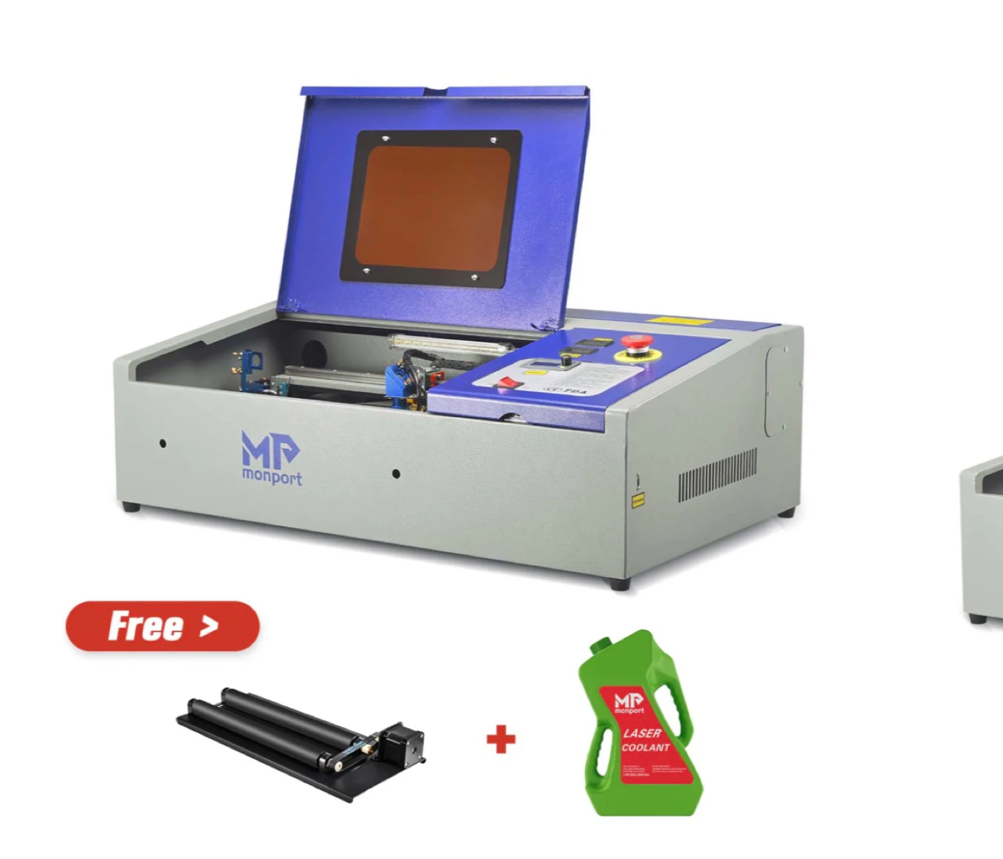 Monport Laser Engraver with Built-in Ventilation