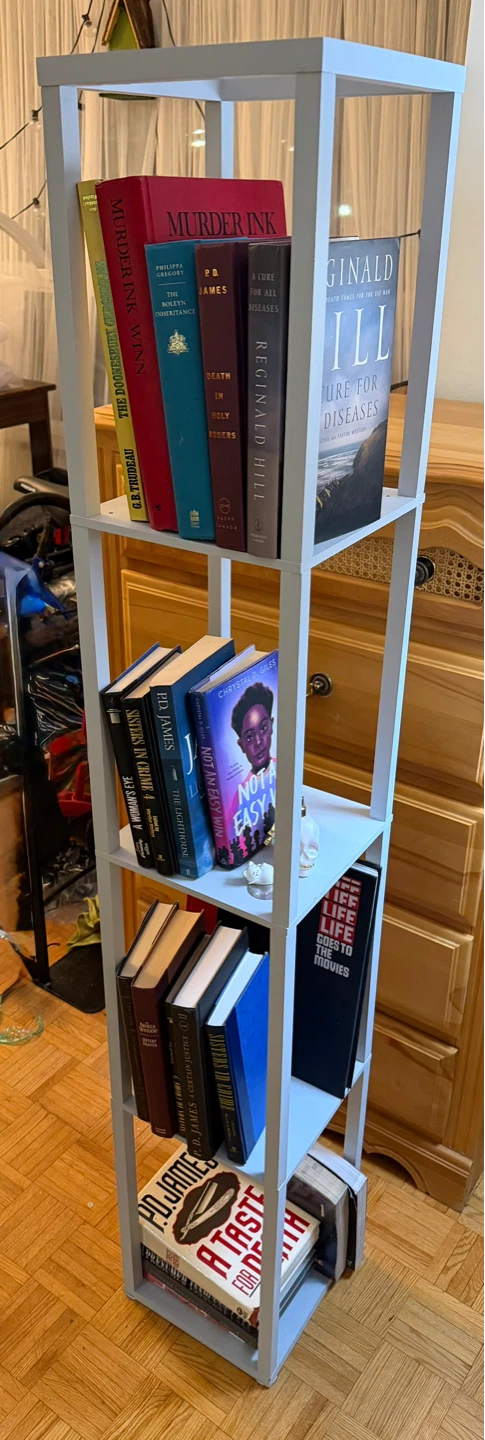 White Bookshelf