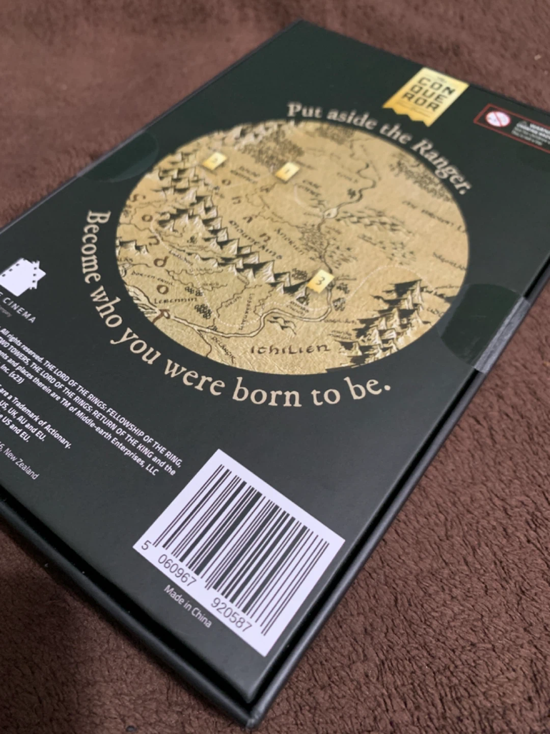 Sealed Lord Of The Rings Rohan Virtual Challenge Conqueror Medal - photo 3