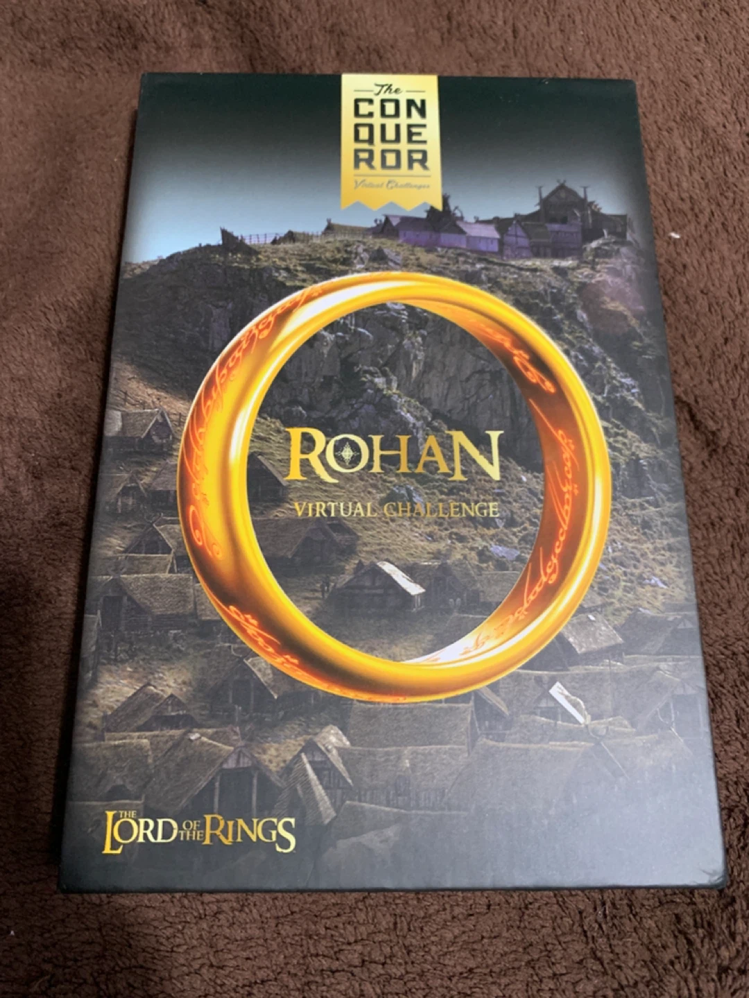 Sealed Lord Of The Rings Rohan Virtual Challenge Conqueror Medal