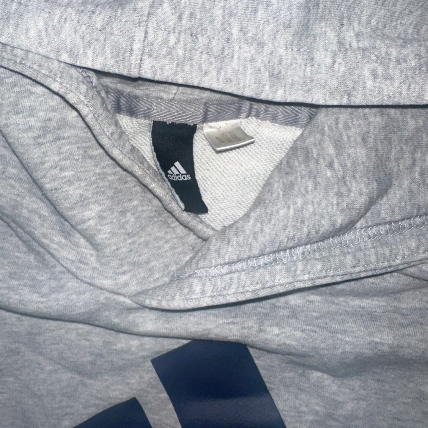 Adidas Hoodie Grey Large - photo 3
