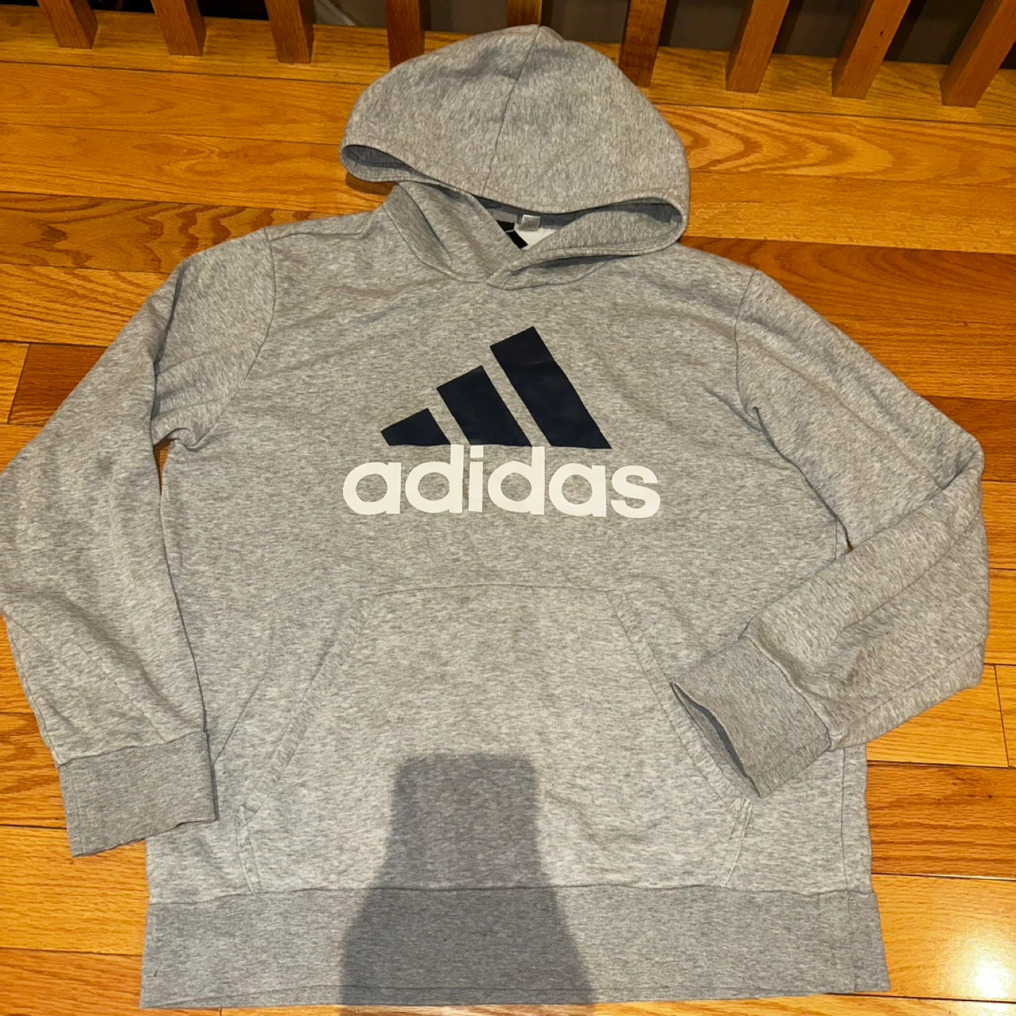 Adidas Hoodie Grey Large - photo 2