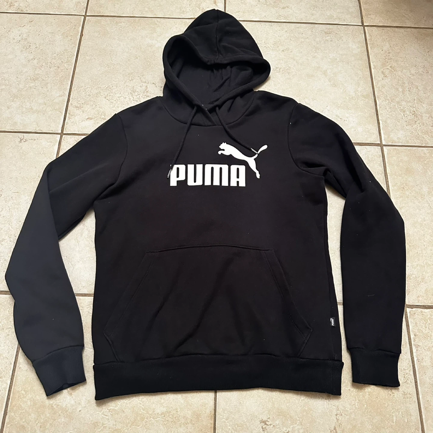 Puma Black Hoodie medium