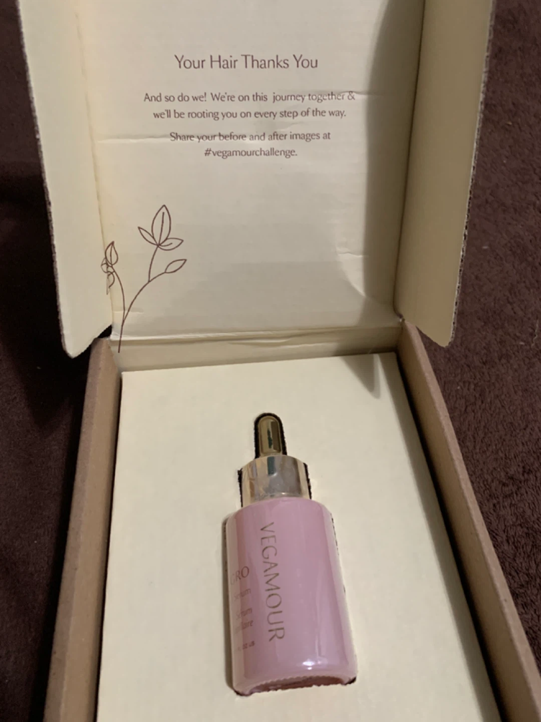 VEGAMOUR GRO Hair Serum Get Thicker, Fuller Looking Hair, 30ml