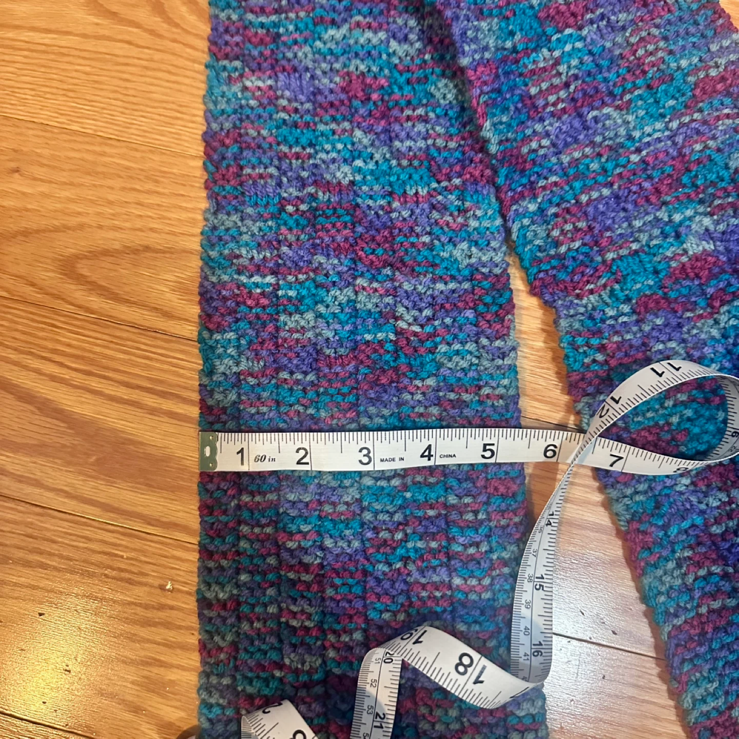 Crochet Hand-knitted Scarf with Tassels - photo 2