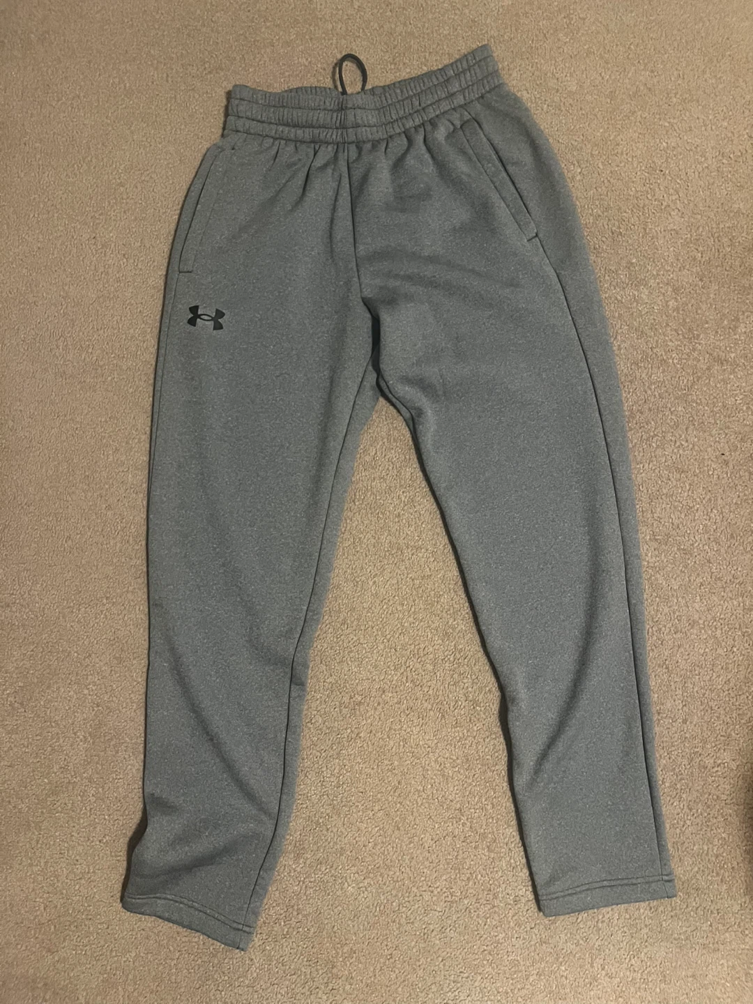 Under Armour Grey Loose Fit Sweatpants Size Small