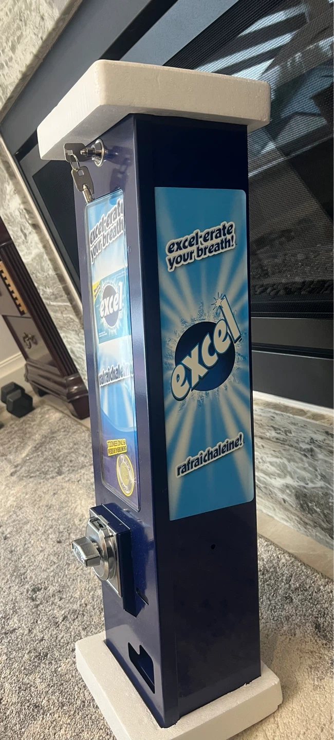 Gum vending machine new excel gum - photo 3