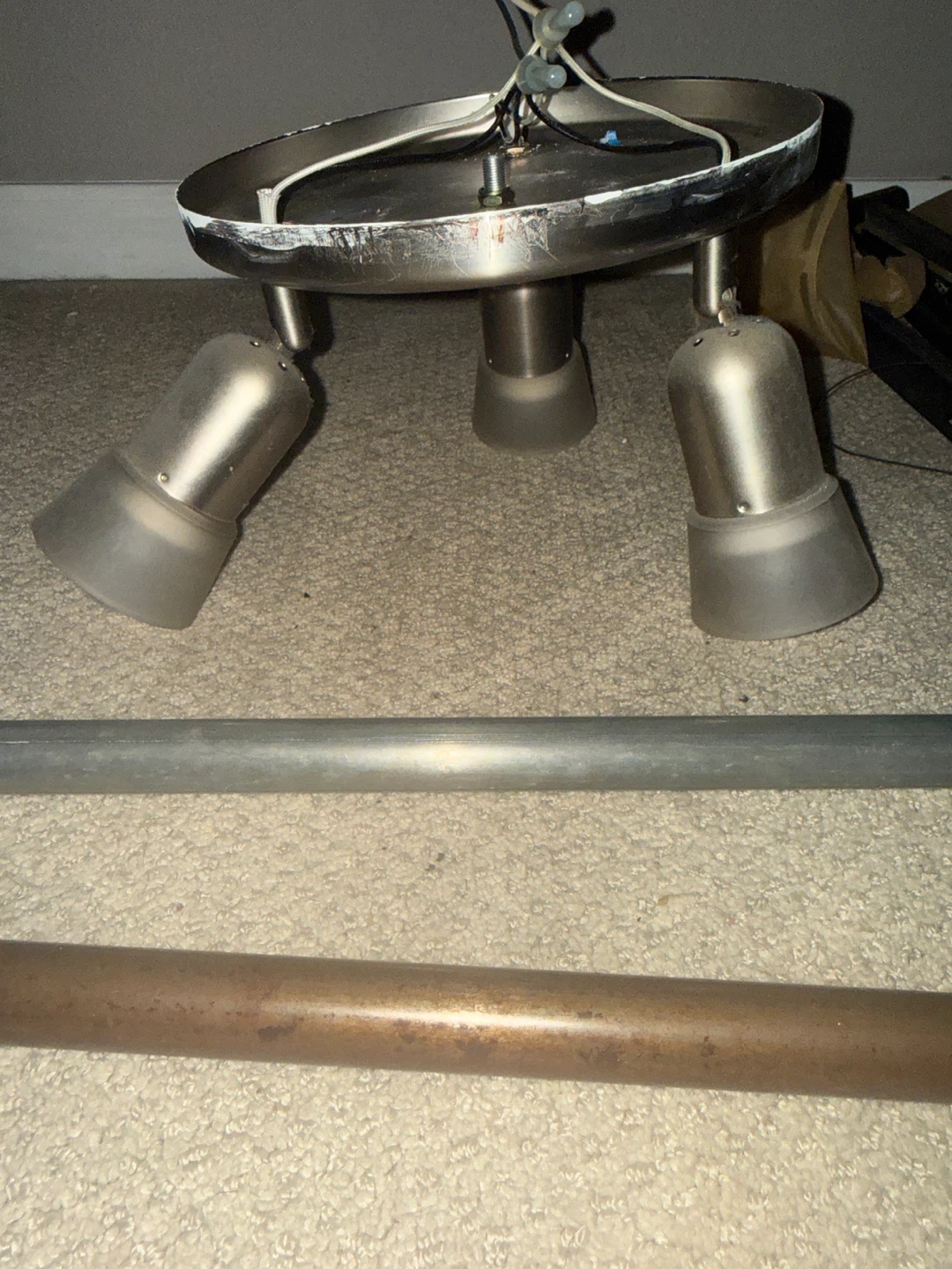 3-Light Flush Mount Fixture