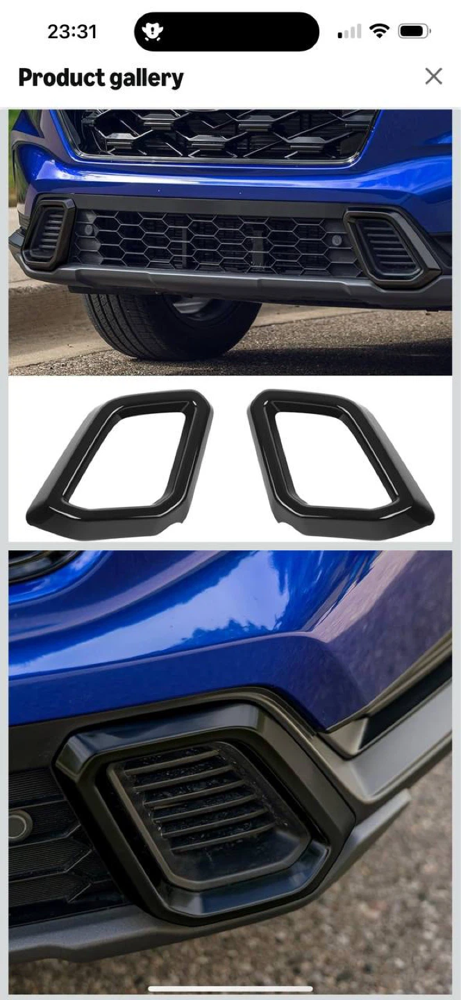 HONDA CR-V HYBRID 2023–2026 FRONT BUMPER TRIM 🔥🔥 - photo 2