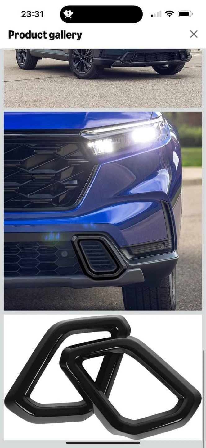 HONDA CR-V HYBRID 2023–2026 FRONT BUMPER TRIM 🔥🔥 - photo 5