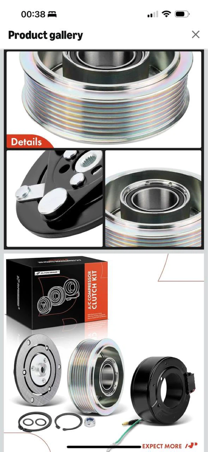 AC COMPRESSOR CLUTCH KIT – NISSAN / ACURA - photo 4