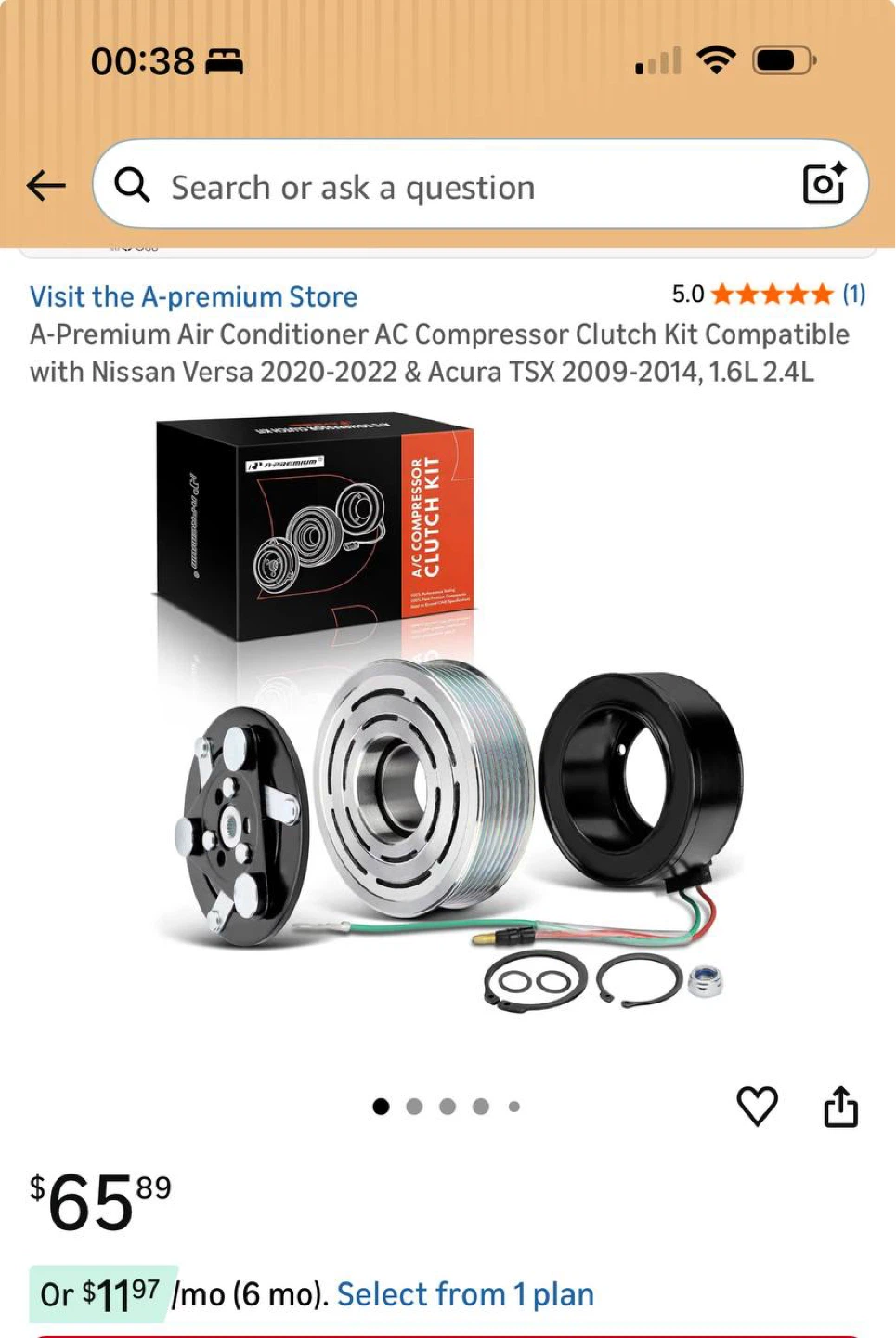AC COMPRESSOR CLUTCH KIT – NISSAN / ACURA