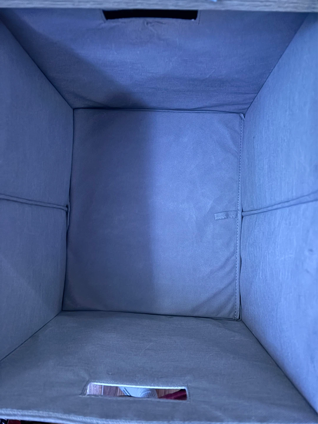 8-Cube Storage Shelf with Fabric Bins - photo 2
