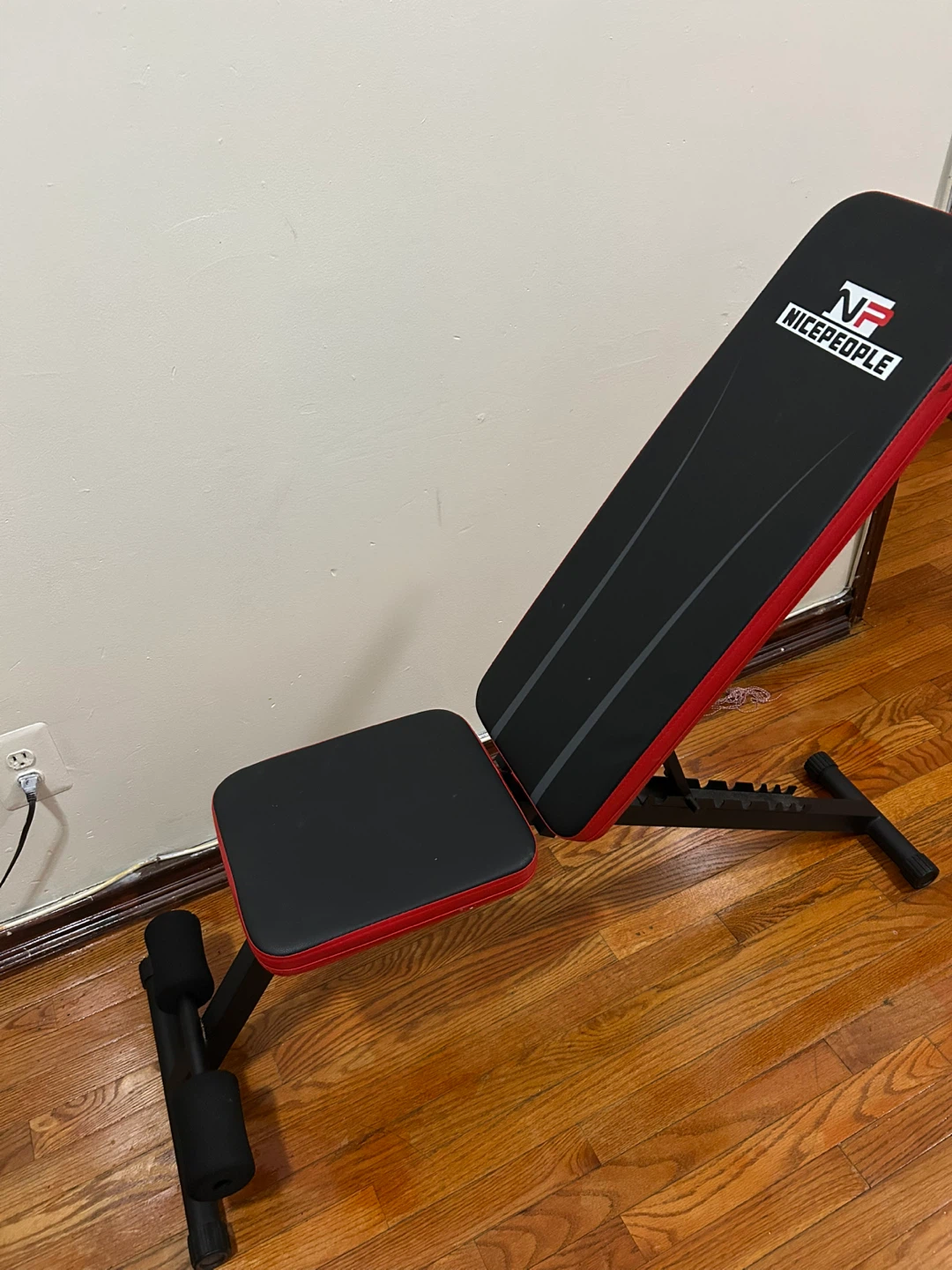 NICEPEOPLE Adjustable Weight Bench